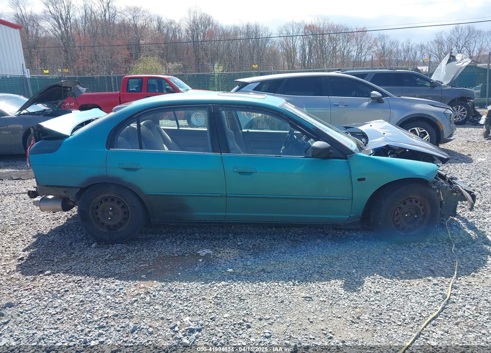 2001 HONDA CIVIC EX VIN: 1HGES25761L058245