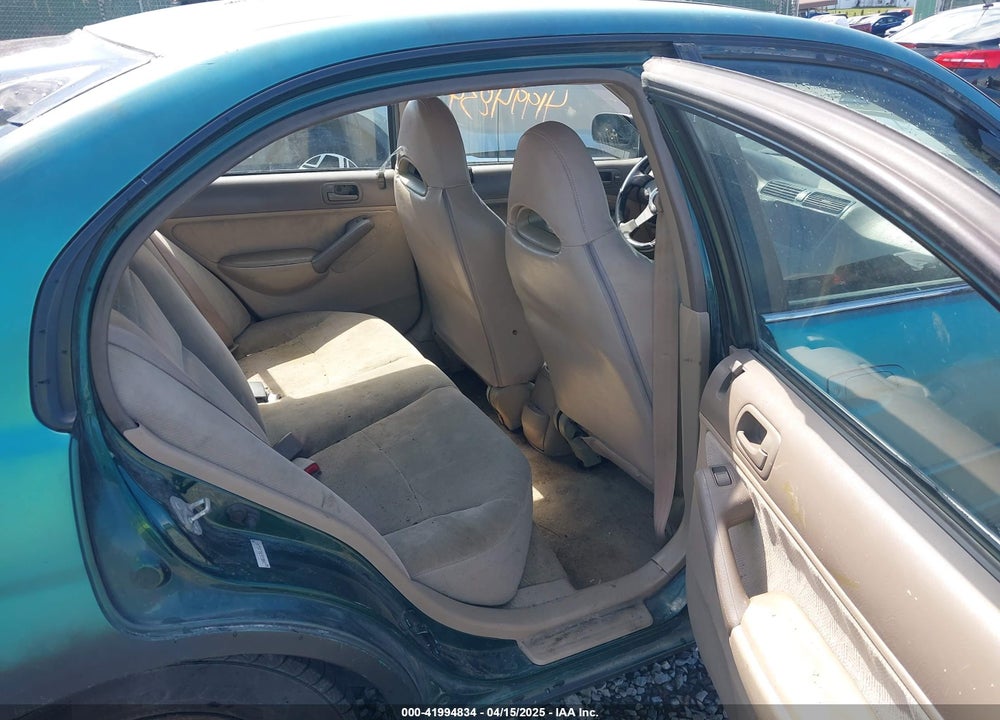 2001 HONDA CIVIC EX VIN: 1HGES25761L058245