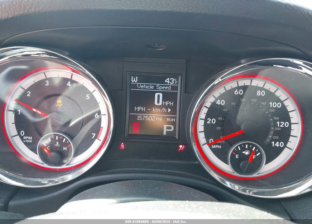 2013 DODGE DURANGO SXT VIN: 1C4RDJAGXDC674481
