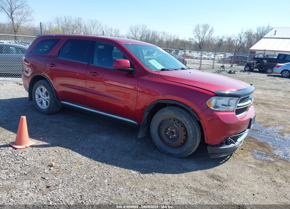 2013 DODGE DURANGO SXT VIN: 1C4RDJAGXDC674481