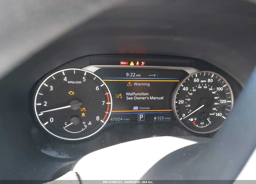 2022 NISSAN ALTIMA VIN: 1N4BL4DV3NN321477