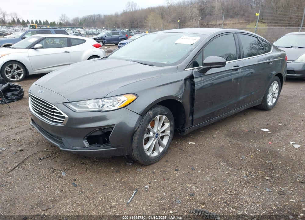 2019 FORD FUSION SE VIN: 3FA6P0H70KR136516