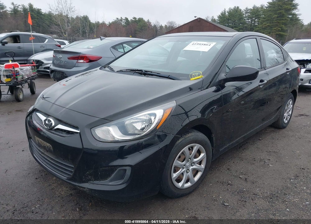 2014 HYUNDAI ACCENT GLS VIN: KMHCT4AE8EU602100