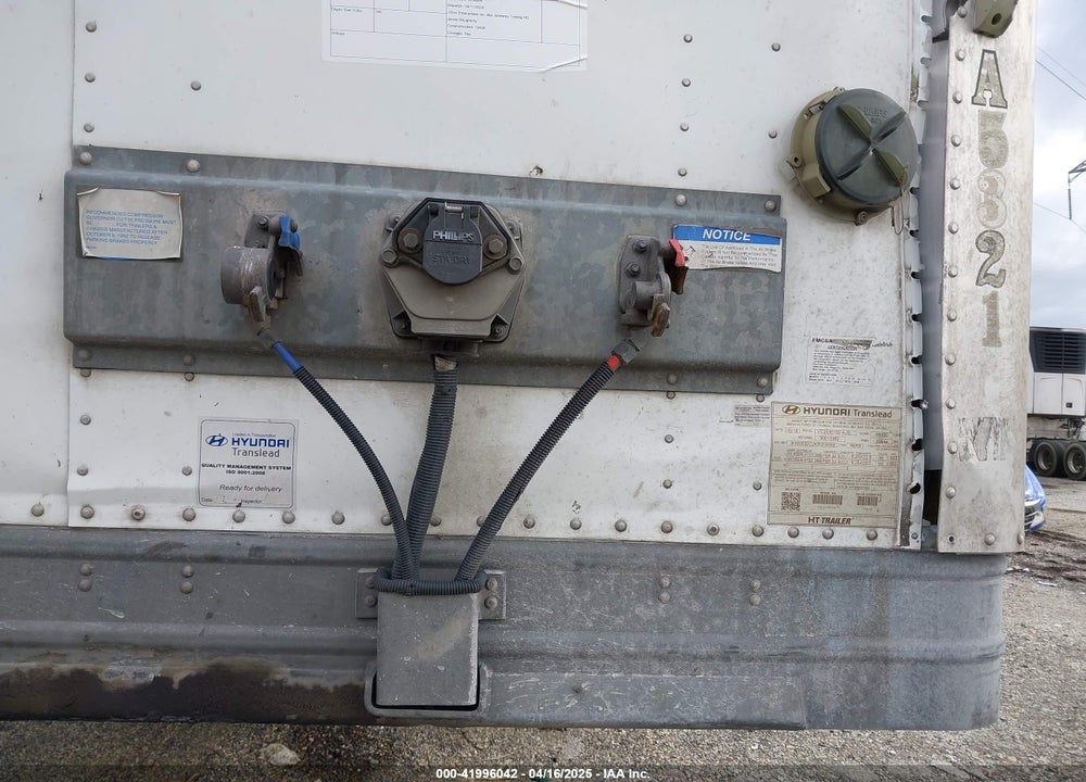2019 HYUNDAI TRANSLEAD INC 53' SEMI TRAILER VIN: 3H3V532C2KR318059