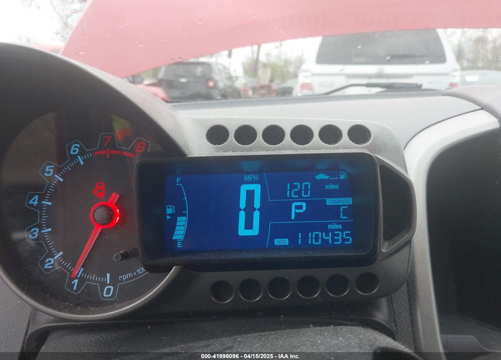 2013 CHEVROLET SONIC VIN: 1G1JE6SH5D4140421