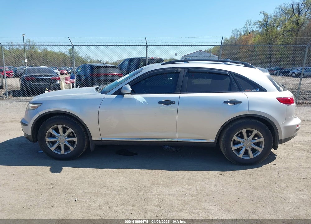 2008 INFINITI FX35 VIN: JNRAS08W08X206395