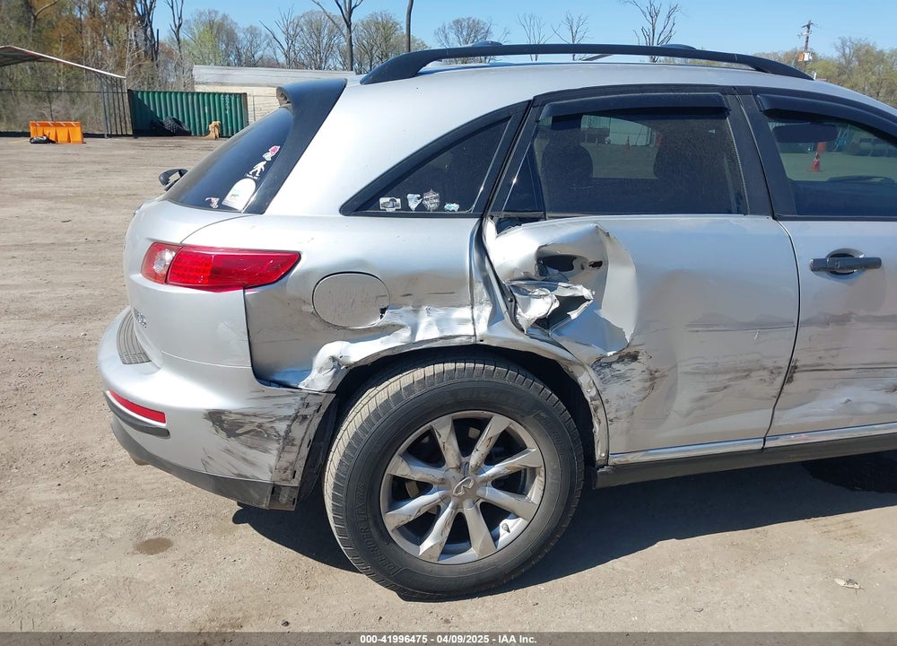 2008 INFINITI FX35 VIN: JNRAS08W08X206395