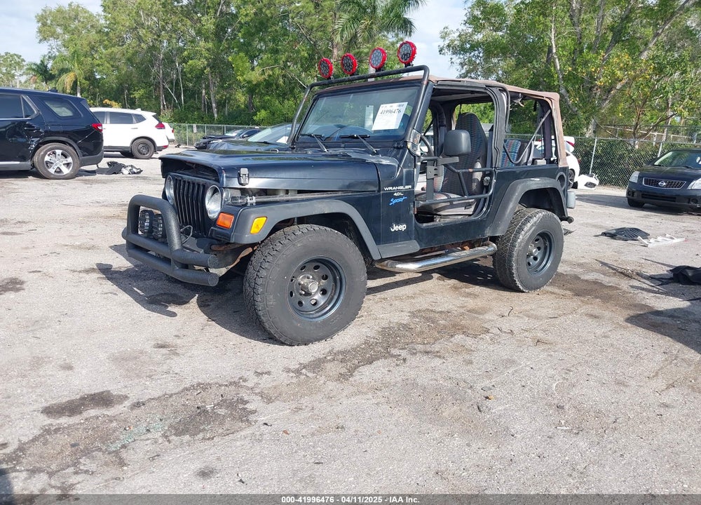 1997 JEEP WRANGLER SPORT VIN: 1J4FY19S5VP539283