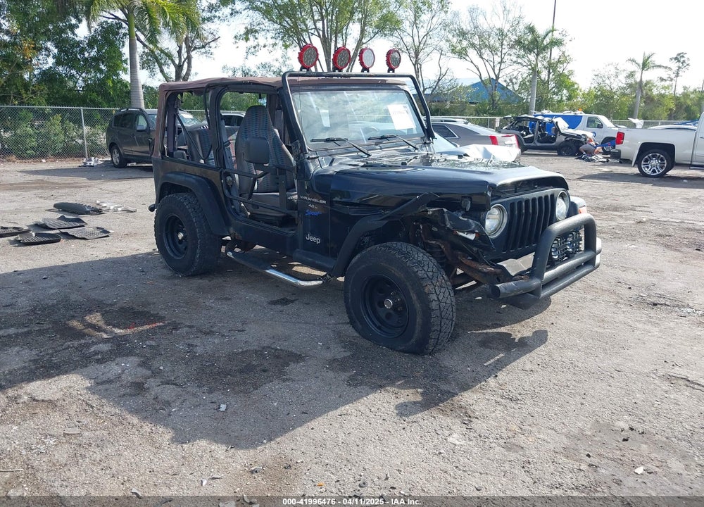 1997 JEEP WRANGLER SPORT VIN: 1J4FY19S5VP539283