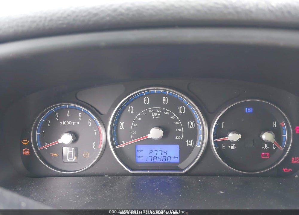 2007 HYUNDAI SANTA FE VIN: 5NMSH13E57H104749