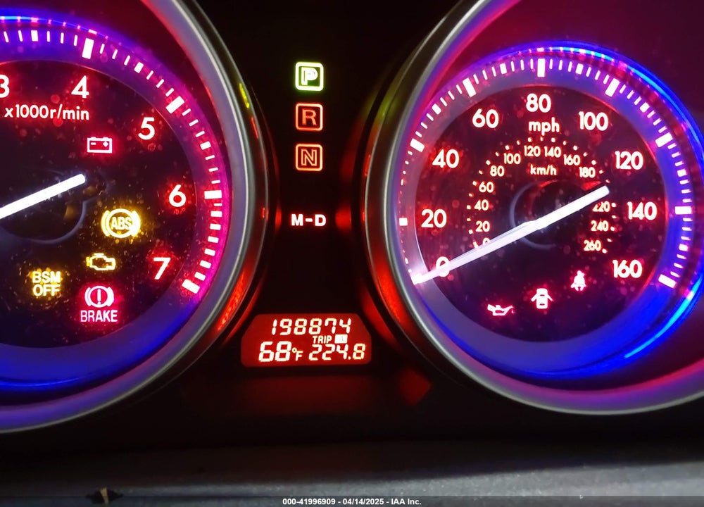 2009 MAZDA 6 VIN: 1YVHP82A295M43618