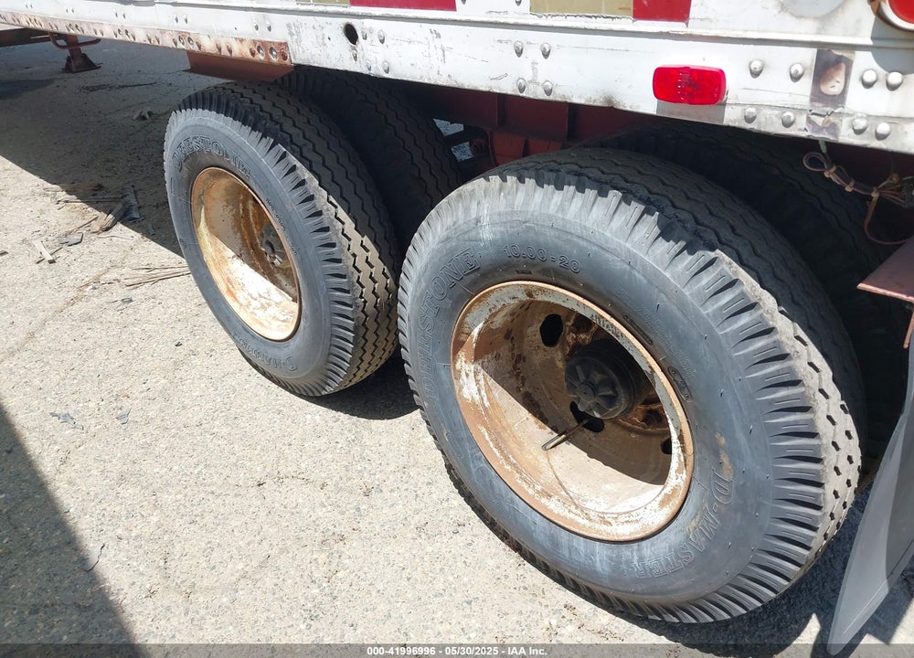 1985 FRUEHAUF SEMI TRAILER VIN: 00000000MEK824419