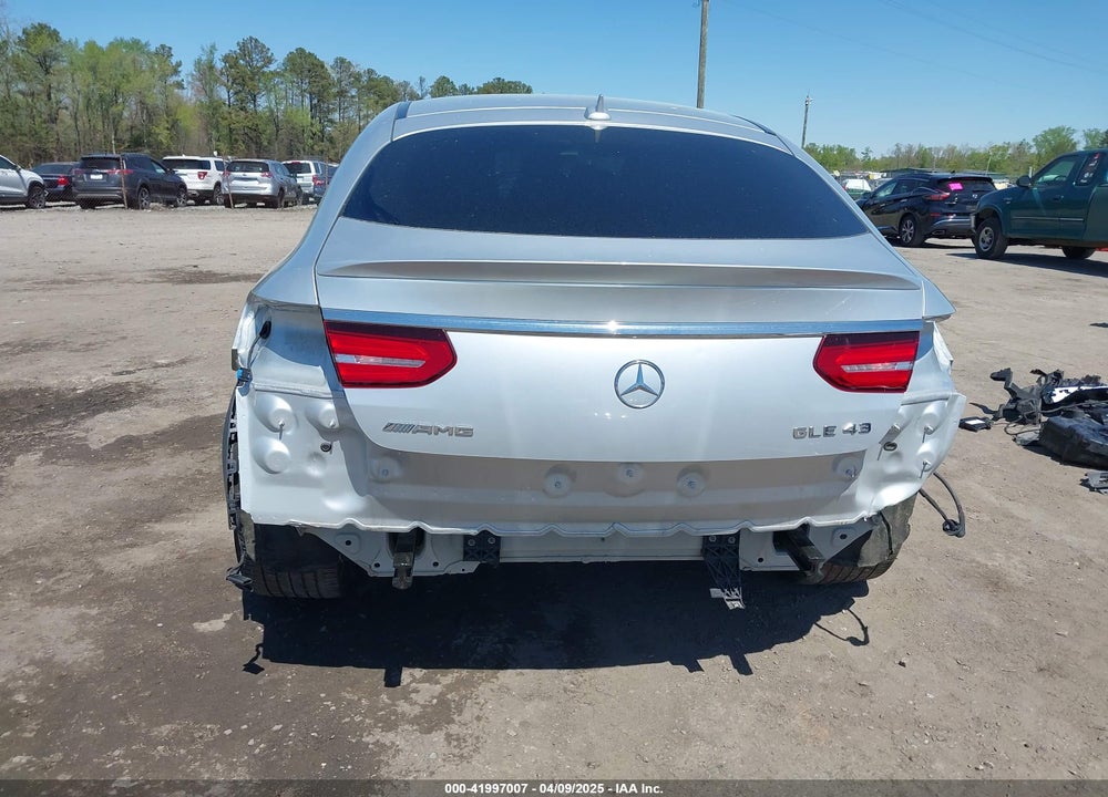 2019 MERCEDES-BENZ AMG GLE 43 COUPE VIN: 4JGED6EBXKA153369