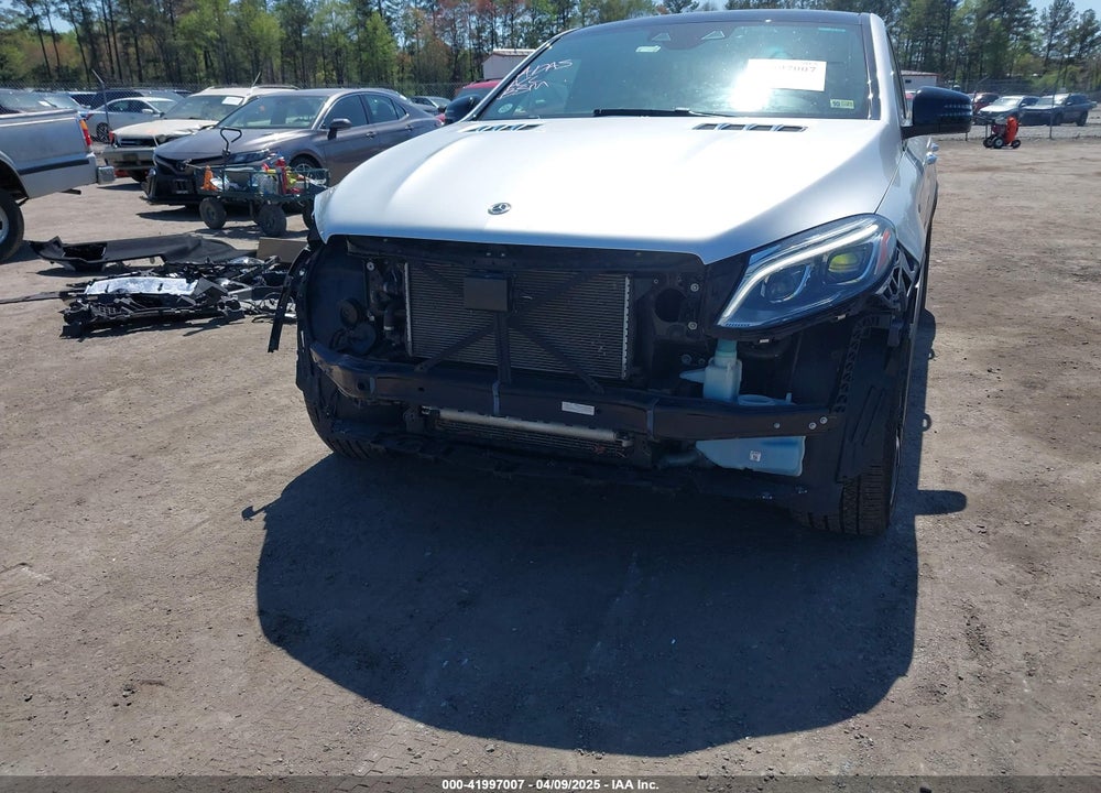 2019 MERCEDES-BENZ AMG GLE 43 COUPE VIN: 4JGED6EBXKA153369