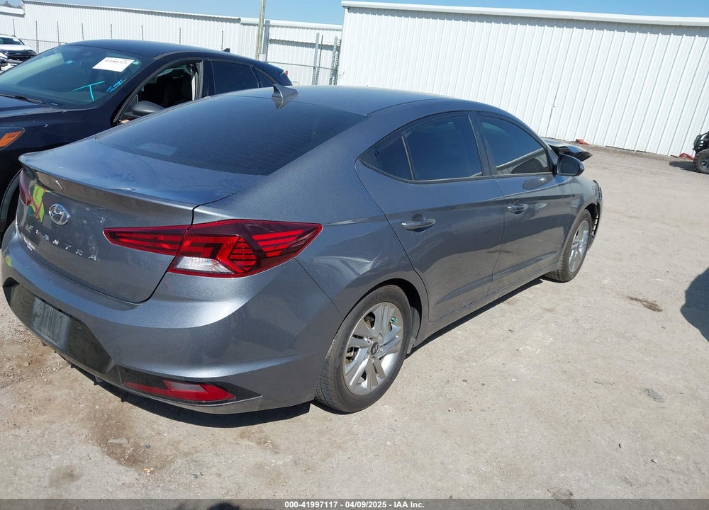 2019 HYUNDAI ELANTRA VIN: KMHD84LF5KU826044