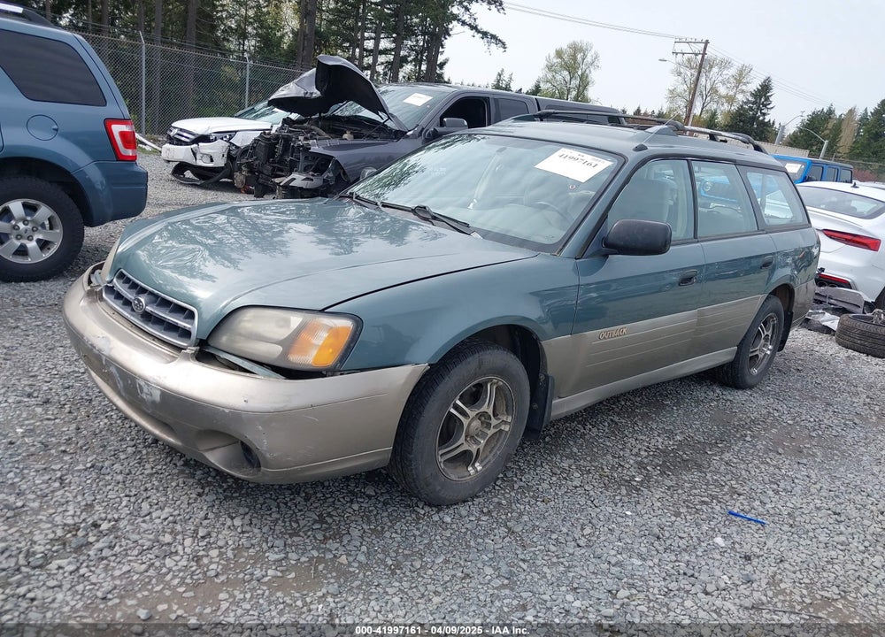 2000 SUBARU OUTBACK VIN: 4S3BH6759Y7633587