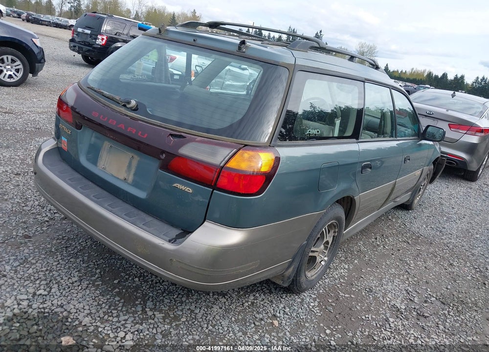 2000 SUBARU OUTBACK VIN: 4S3BH6759Y7633587