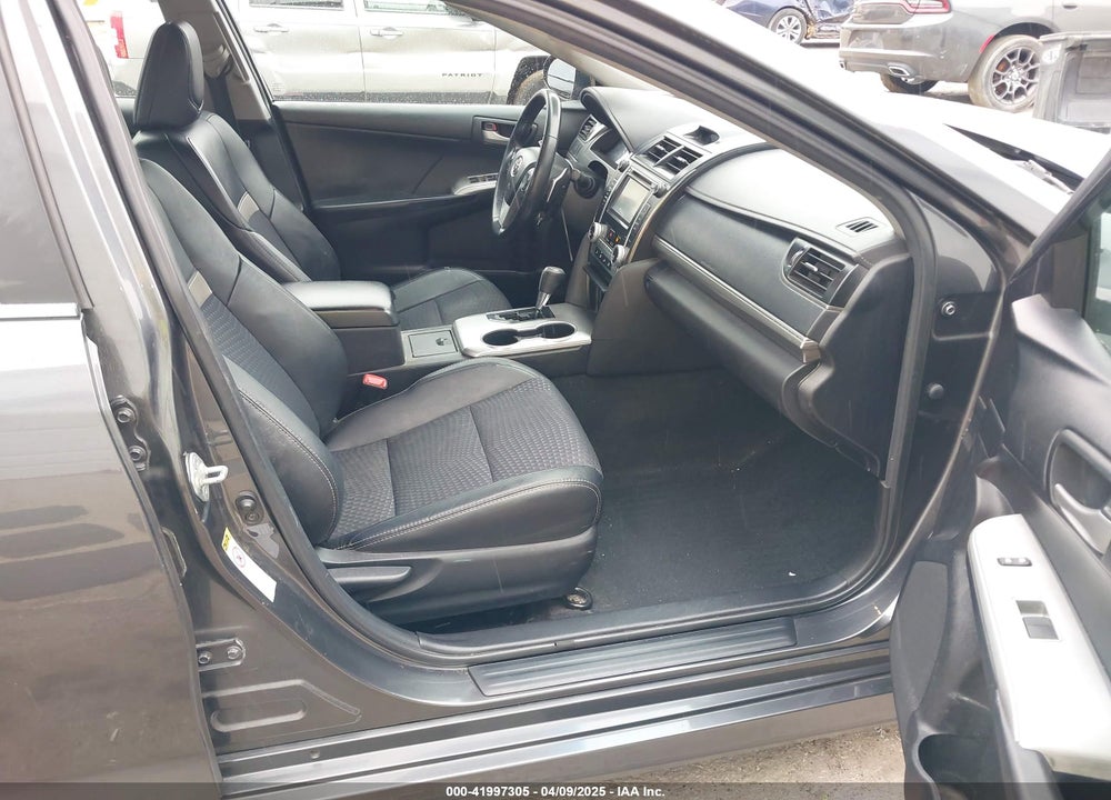2012 TOYOTA CAMRY SE VIN: 4T1BF1FK4CU081504