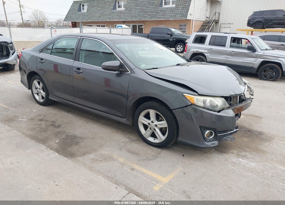 2012 TOYOTA CAMRY SE VIN: 4T1BF1FK4CU081504