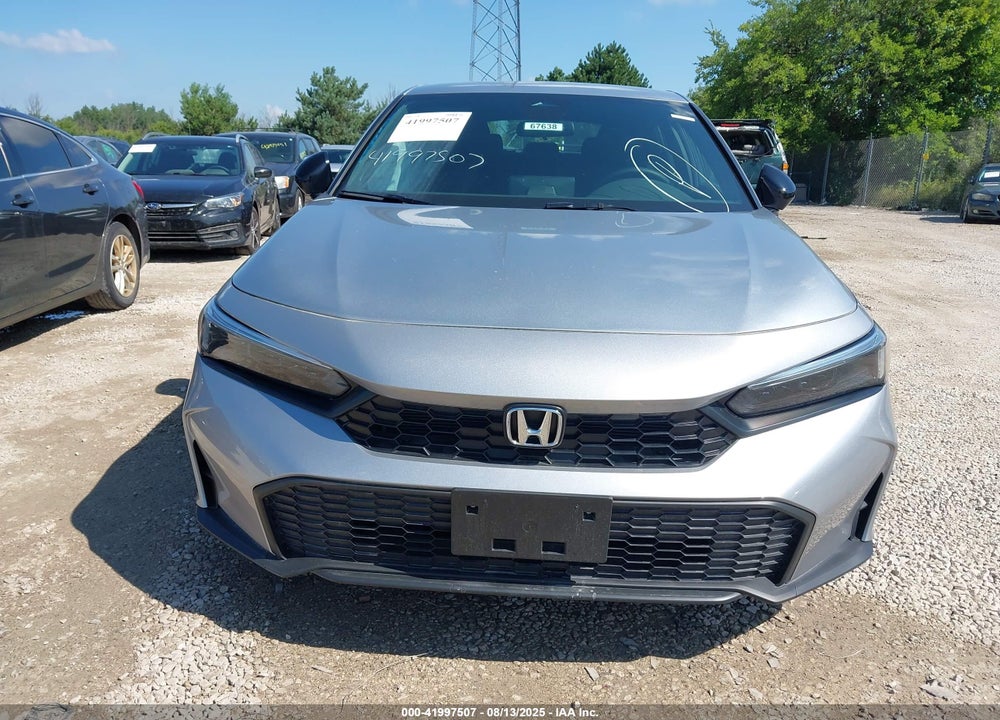 2025 HONDA CIVIC VIN: 19XFL2H8XSE013209
