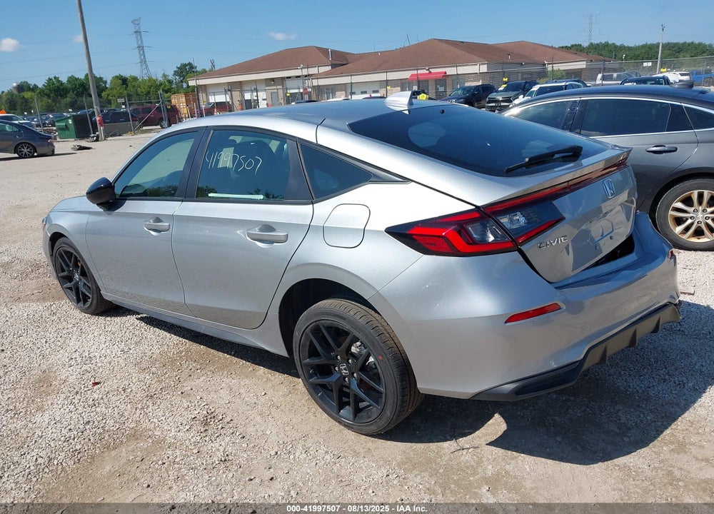 2025 HONDA CIVIC VIN: 19XFL2H8XSE013209
