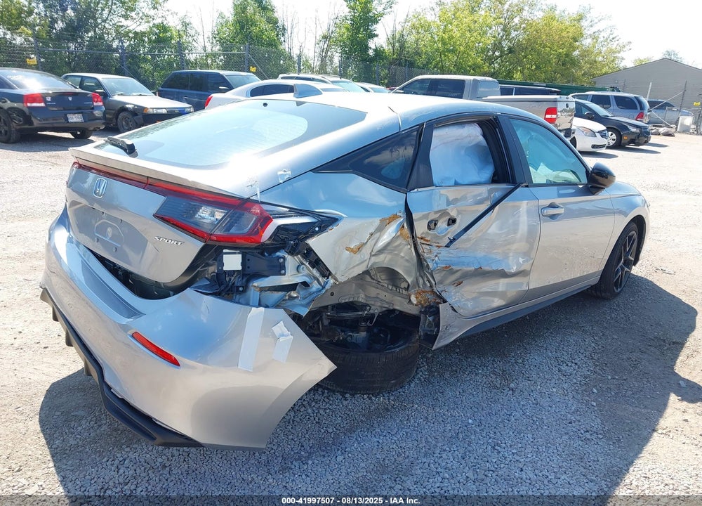 2025 HONDA CIVIC VIN: 19XFL2H8XSE013209