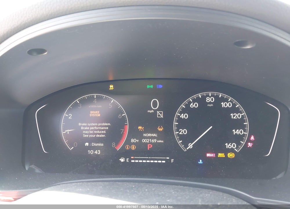 2025 HONDA CIVIC VIN: 19XFL2H8XSE013209