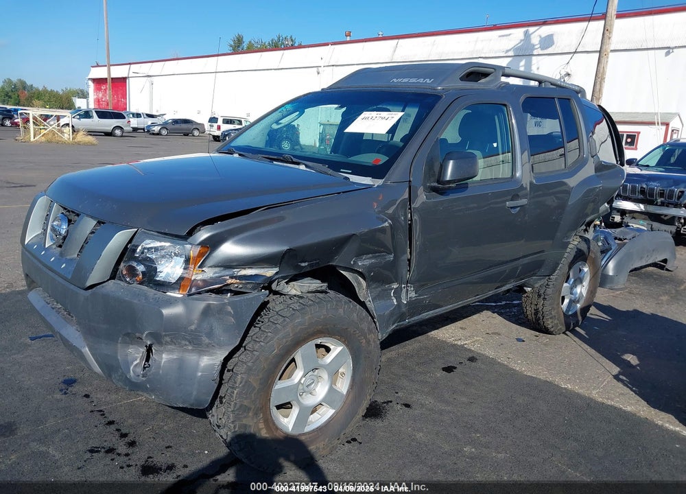 2008 NISSAN XTERRA VIN: 5N1AN08W48C541265