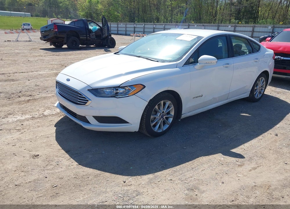 2017 FORD FUSION HYBRID SE VIN: 3FA6P0LU8HR396572