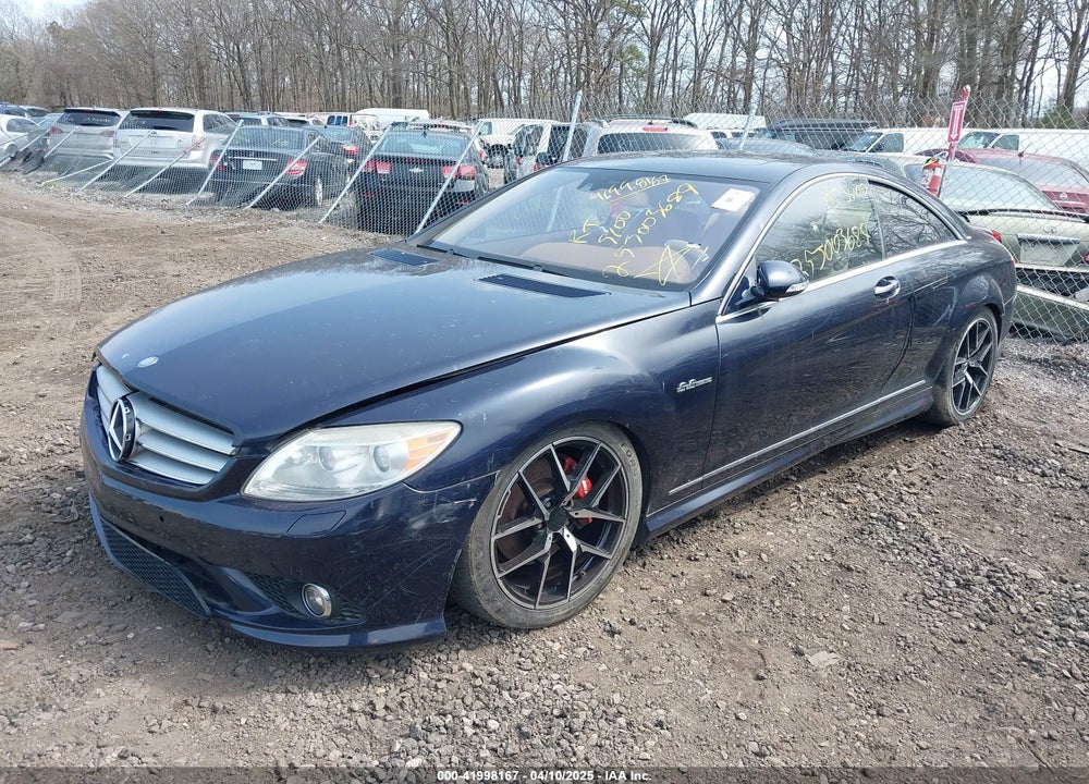 2008 MERCEDES-BENZ CL 550 VIN: WDDEJ71X08A009462