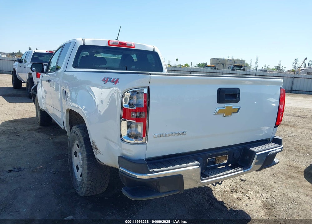 2018 CHEVROLET COLORADO WT VIN: 1GCHTBEA0J1290405
