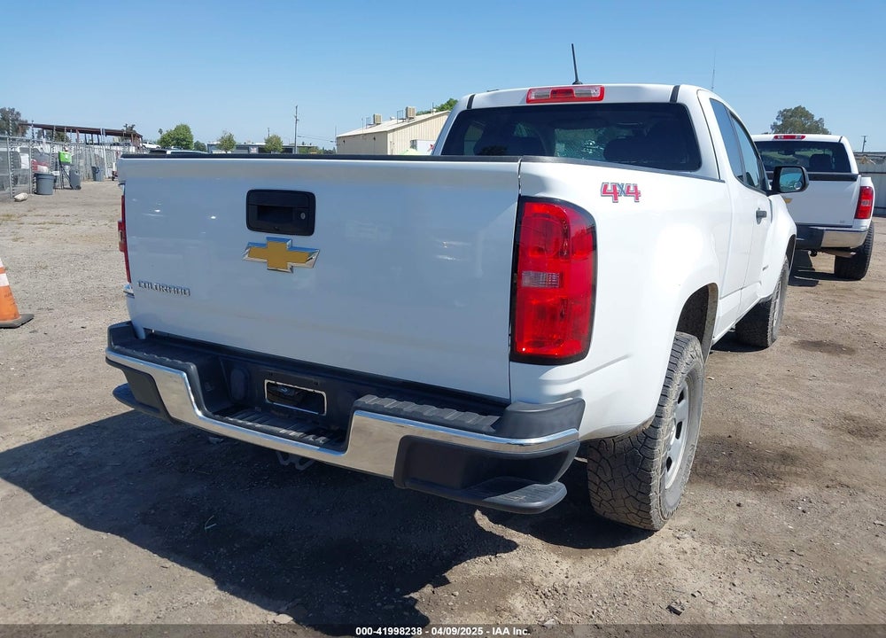 2018 CHEVROLET COLORADO WT VIN: 1GCHTBEA0J1290405