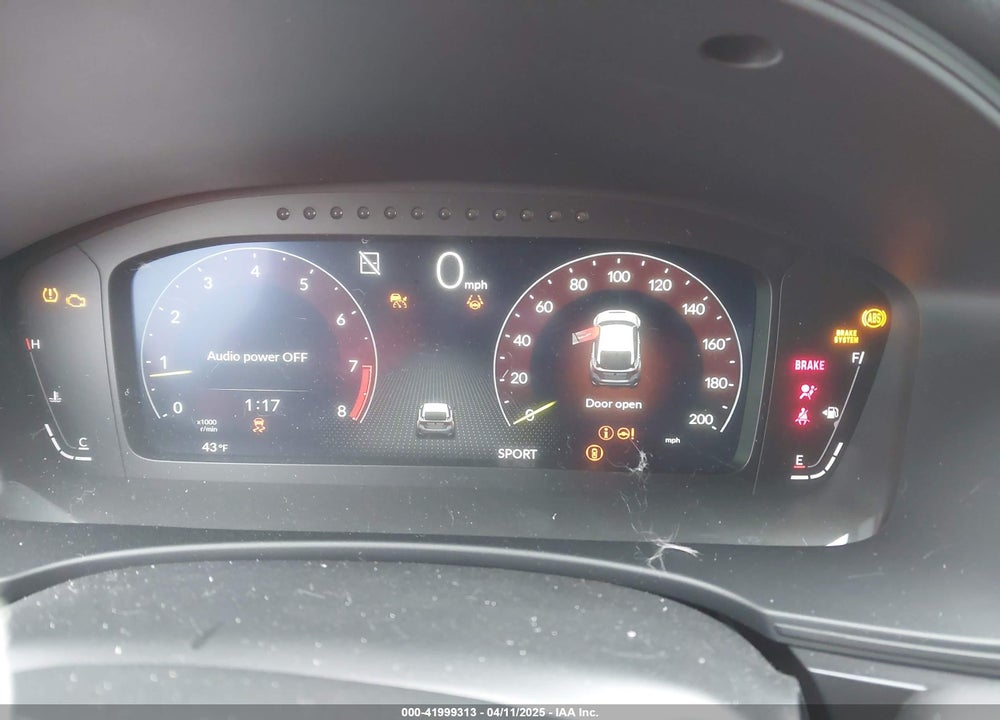 2025 HONDA CIVIC VIN: JHMFL5G45SX000575