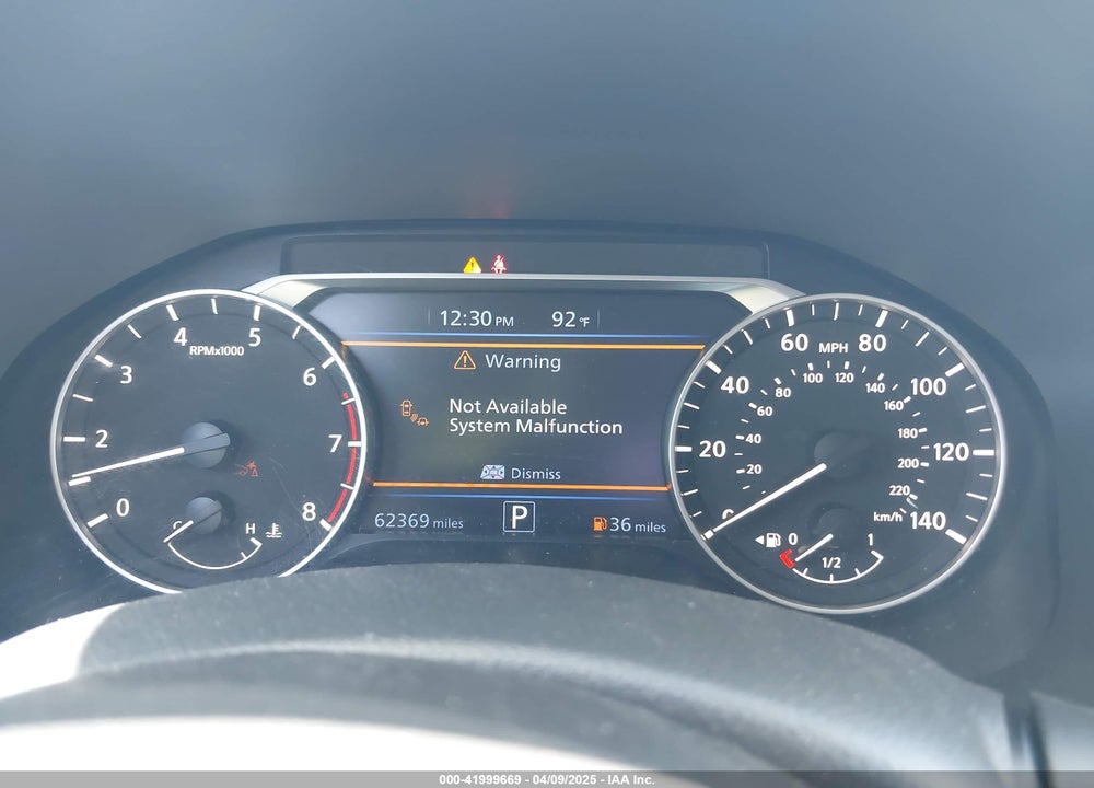 2022 NISSAN ALTIMA SR INTELLIGENT AWD VIN: 1N4BL4CW4NN390057