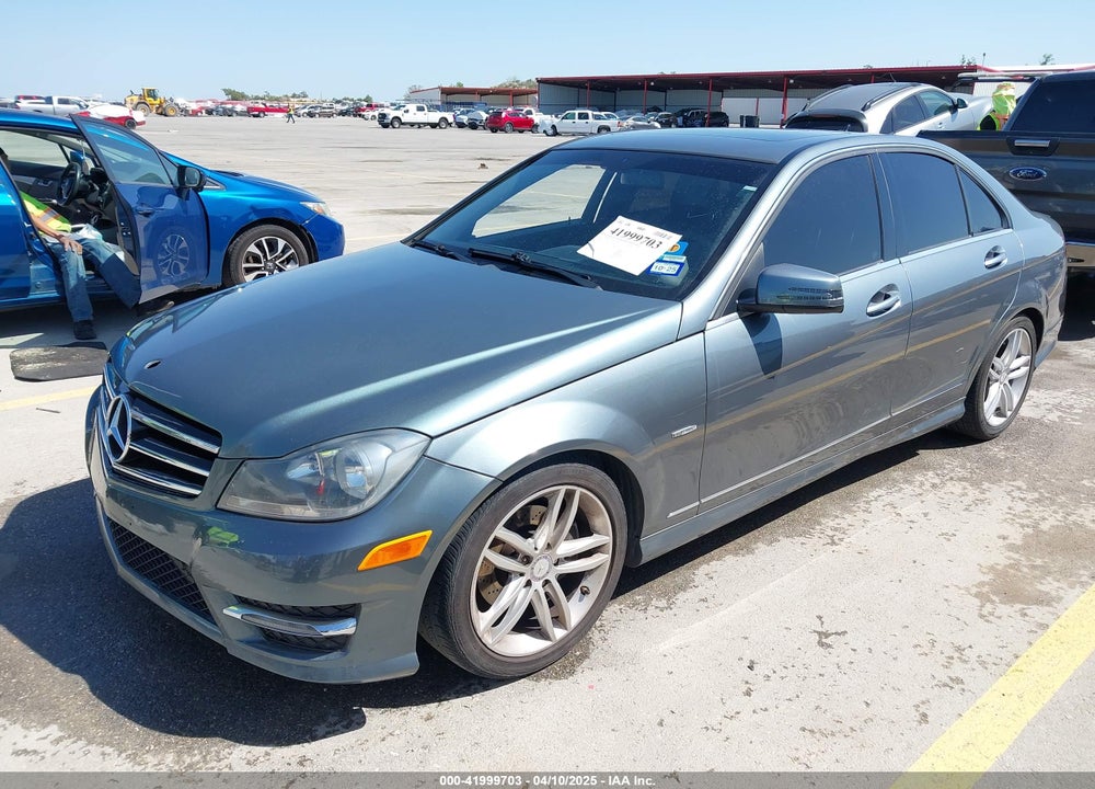 2012 MERCEDES-BENZ C 250 VIN: WDDGF4HB7CR223376