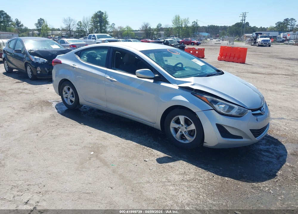 2014 HYUNDAI ELANTRA SE VIN: 5NPDH4AE6EH519950