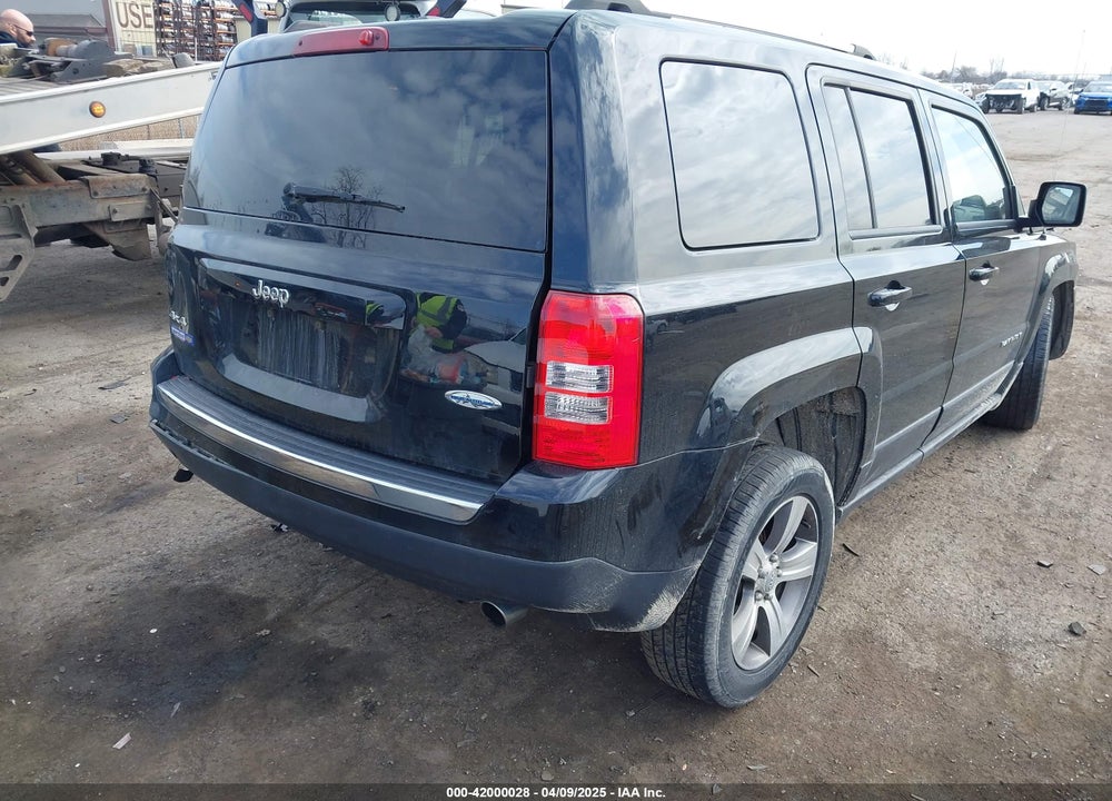 2017 JEEP PATRIOT VIN: 1C4NJRFB5HD206001