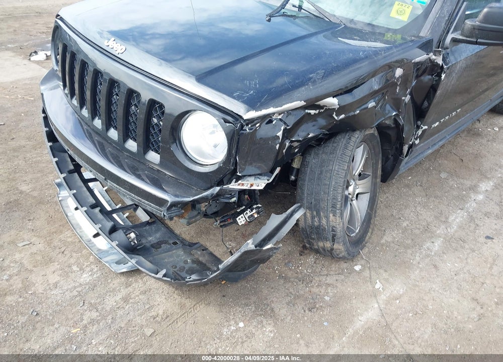 2017 JEEP PATRIOT VIN: 1C4NJRFB5HD206001