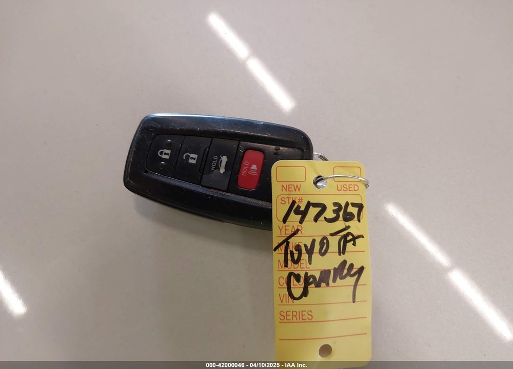 2020 TOYOTA CAMRY VIN: 4T1C31AK3LU518011