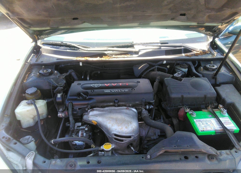 2002 TOYOTA CAMRY LE VIN: 4T1BE32K82U537037