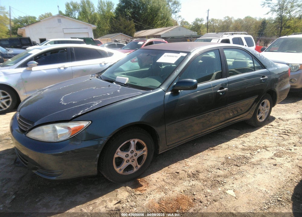 2002 TOYOTA CAMRY LE VIN: 4T1BE32K82U537037