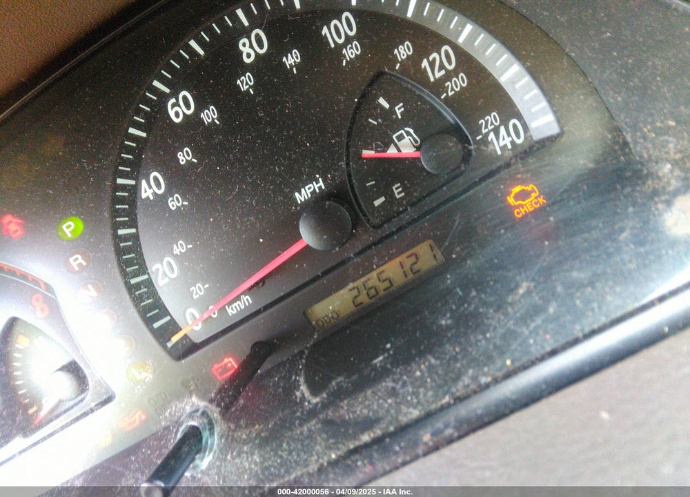 2002 TOYOTA CAMRY LE VIN: 4T1BE32K82U537037