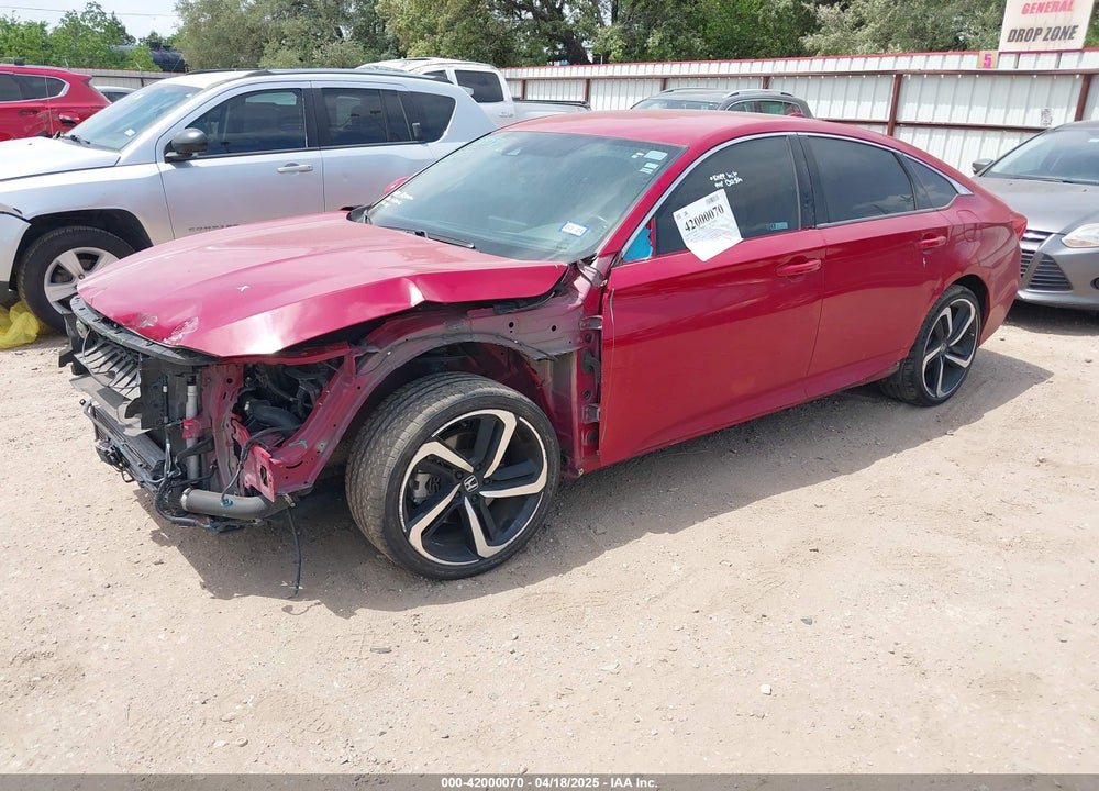 2020 HONDA ACCORD VIN: 1HGCV1F33LA004100