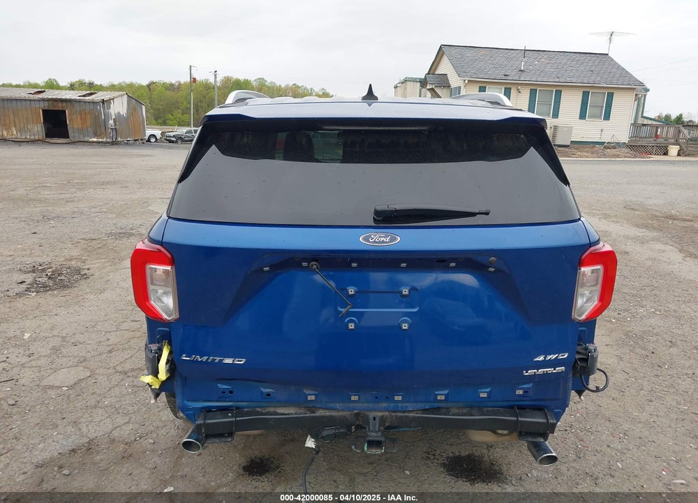 2022 FORD EXPLORER LIMITED VIN: 1FMSK8FH6NGA71633