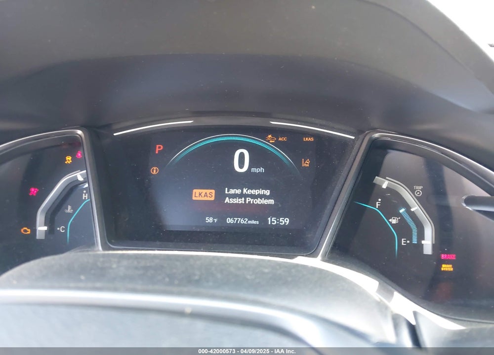 2021 HONDA CIVIC EX VIN: SHHFK7H62MU411007