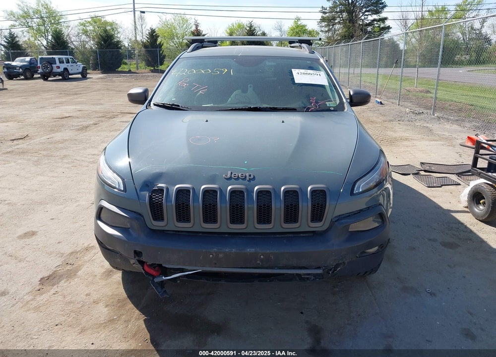 2015 JEEP CHEROKEE TRAILHAWK VIN: 1C4PJMBS2FW500538