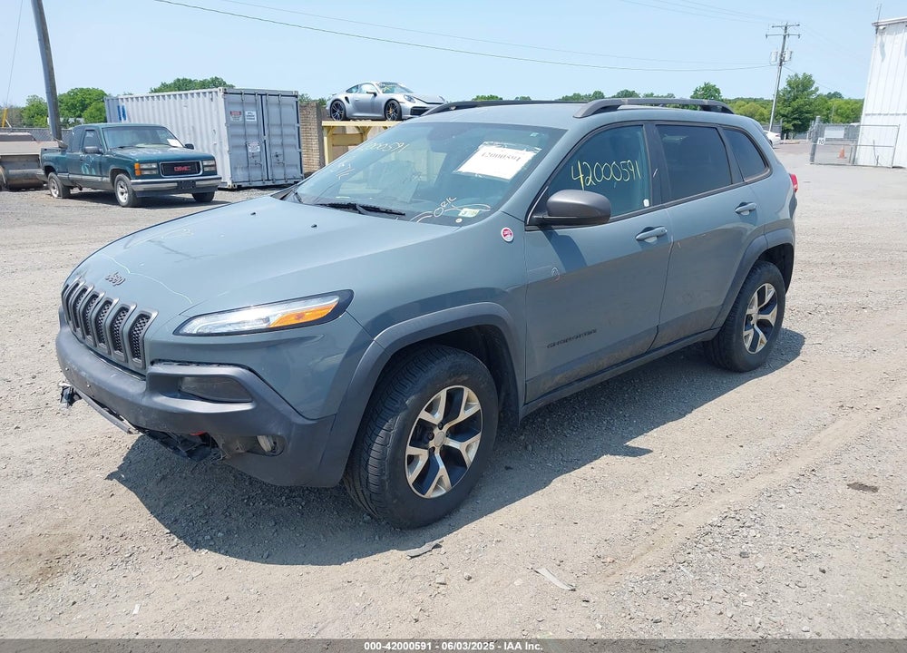 2015 JEEP CHEROKEE TRAILHAWK VIN: 1C4PJMBS2FW500538