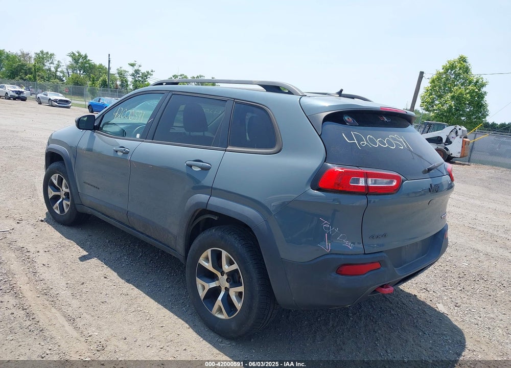 2015 JEEP CHEROKEE TRAILHAWK VIN: 1C4PJMBS2FW500538