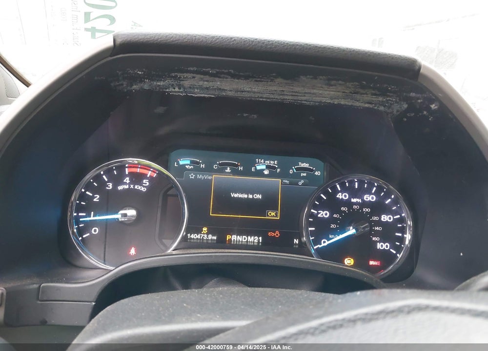 2019 FORD F-450 CHASSIS LARIAT VIN: 1FD0X4GT6KEC46409