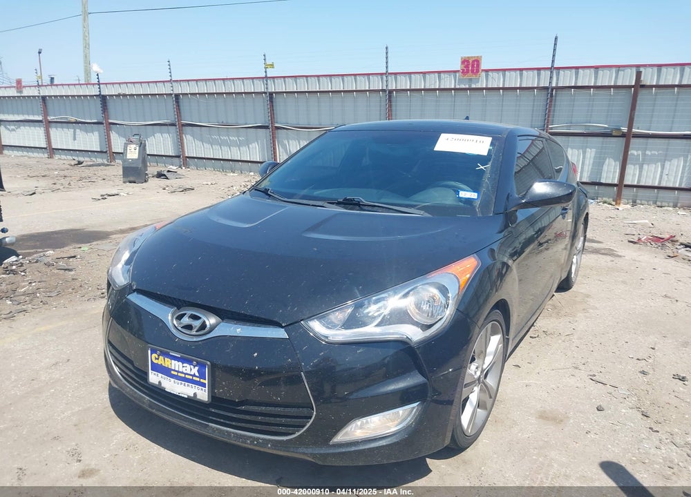 2017 HYUNDAI VELOSTER VALUE EDITION VIN: KMHTC6AD1HU316578